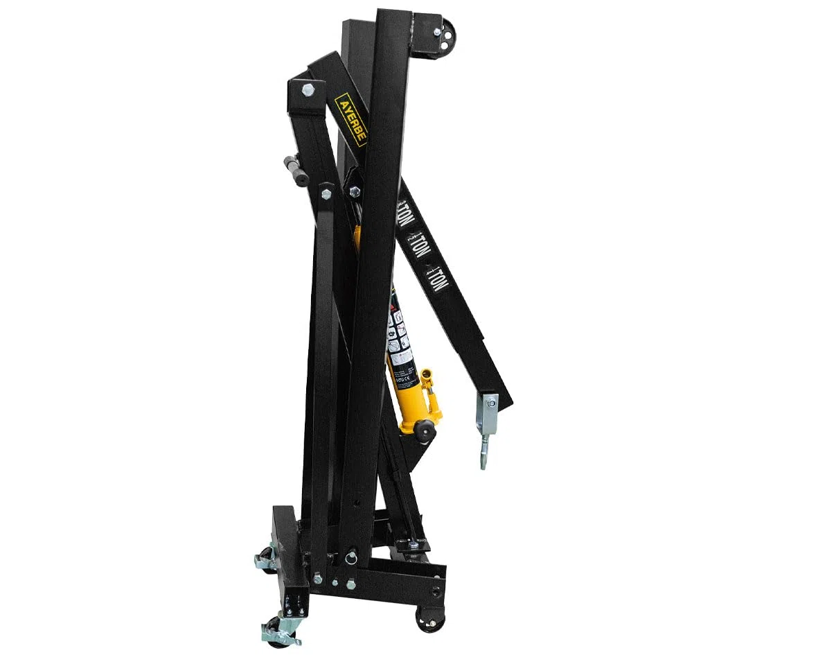 Grue de garage 1 TN élévation 2040 mm pliable compacte et robuste