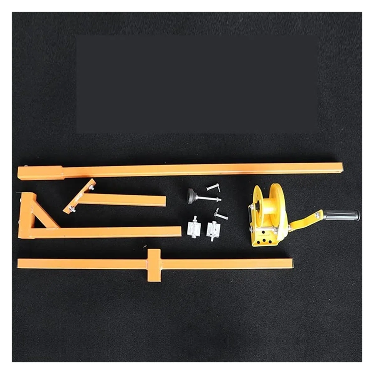 Outil de levage pour installation de climatisation, treuil manuel et grue de levage pour démonter les unités extérieures, support de treuil autobloquant de 10 m