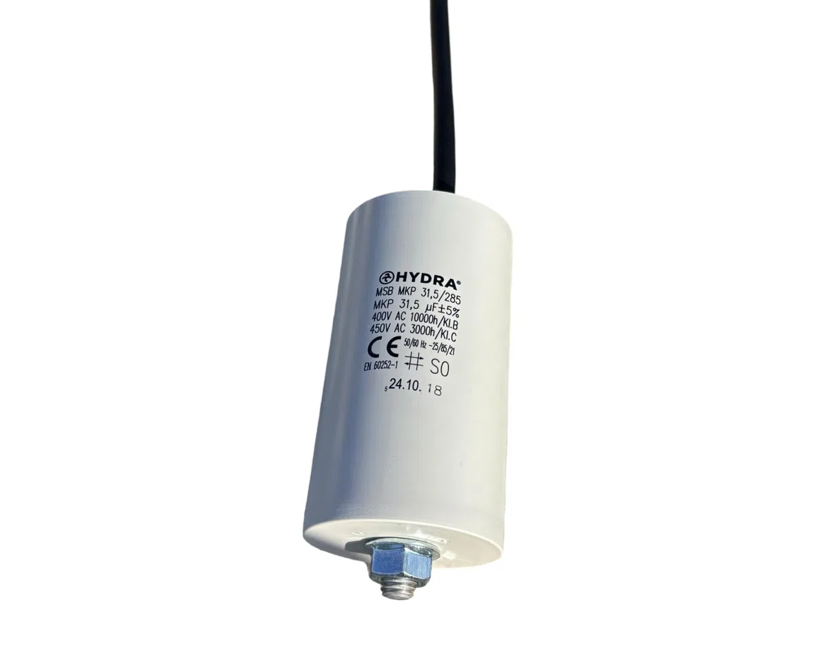 Condensateur 31,5µF à câble - Ø45x94 mm