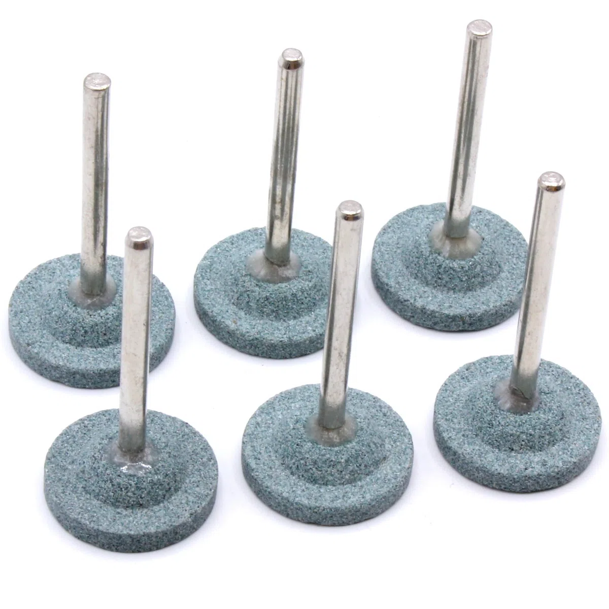 6 x Disque abrasif Meules carbure de silicium Ø 20 x 3,5 mm pour meuleuse Dremel, Proxxon Accessoires Pierre à aiguiser Affûteur Outil multifonction