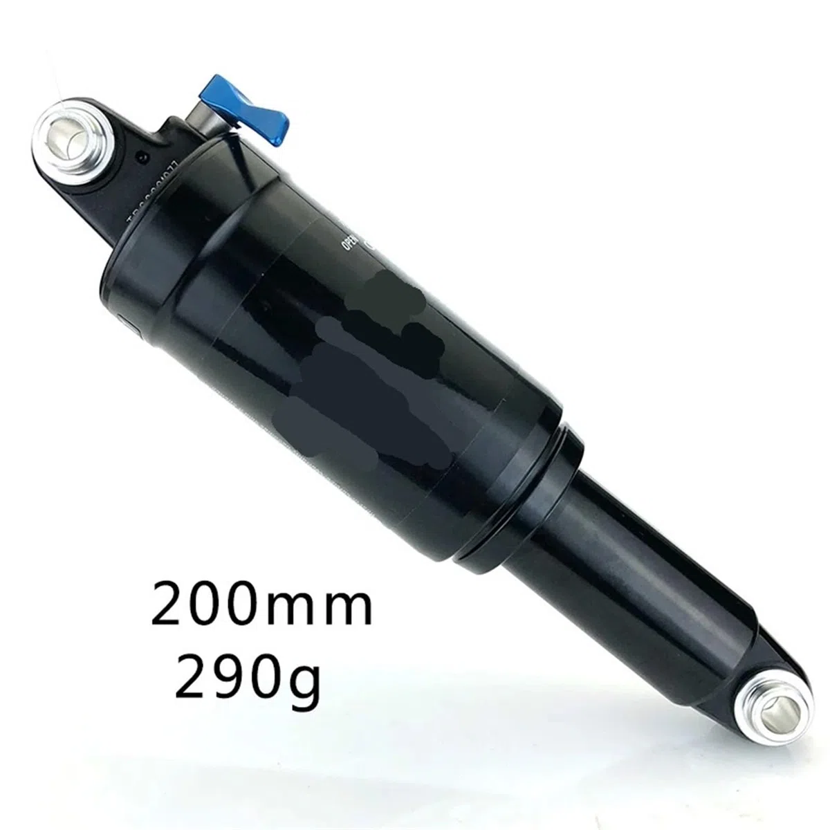 Amortisseur arrière 165 mm 190 mm 200 mm Suspension pneumatique Amortisseur hydraulique Verrouillage de vitesse 1 pièce(200x57mm)