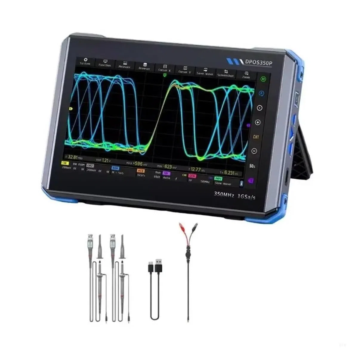 Oscilloscope Double Canal Hautes Performances 350MH/z for Analyses complexes