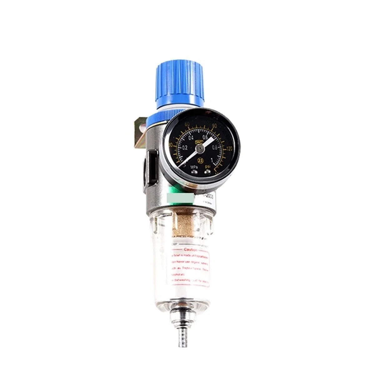 AFR2000 1/4 Icnh régulateur de pression d'air séparateur d'eau piège filtre aérographe compresseur soupape de surpression 1 pièces(PM20 SM20)
