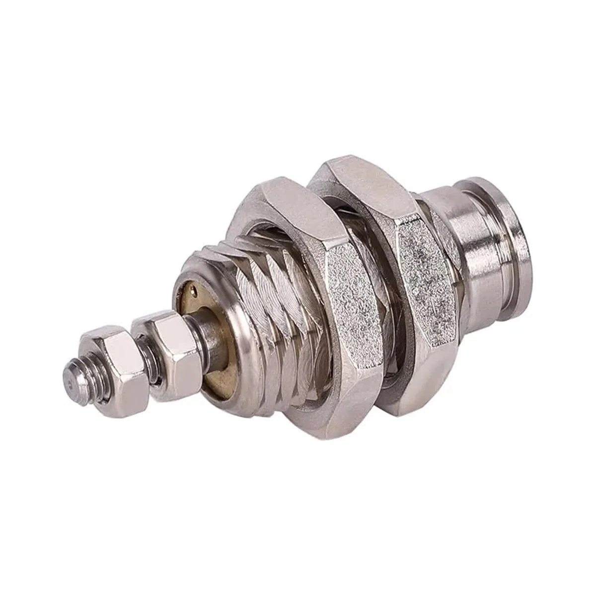 Lot de 5 Mini-vérins pneumatiques CJPB 6/10/15, à Simple Effet, Course de 5, 10, 15 et 20 mm(CJPB6x10,No External Thread-B)