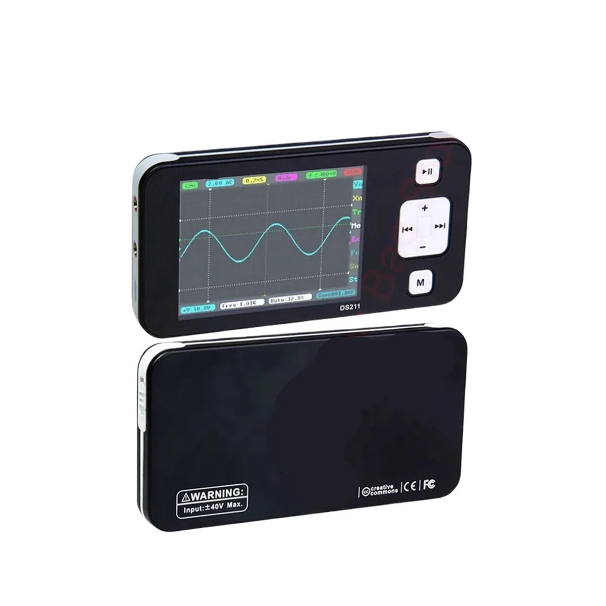 Oscilloscope numérique Portable Professionnel de Poche DS211, 1 Canal, Haute Vitesse, for la réparation de Jouets électroniques, de modèles RC et de Circuits