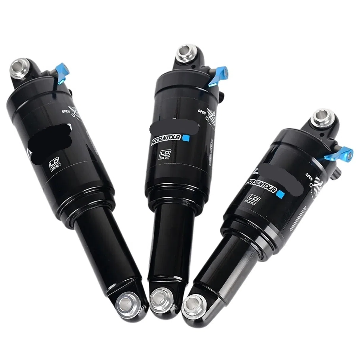 Amortisseur arrière 165 mm 190 mm 200 mm Suspension pneumatique Amortisseur hydraulique Verrouillage de vitesse 1 pièce(200x57mm)