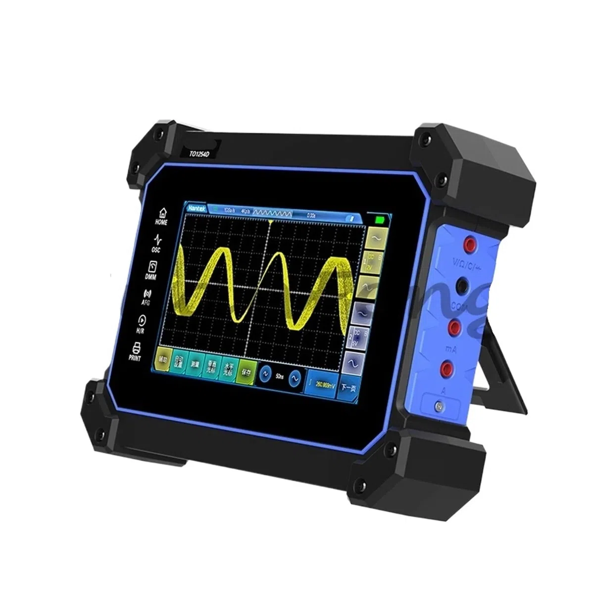 Oscilloscope numérique Portable à écran Tactile TO1112C/D TO1252C, Tablette USB, 2 canaux, 110 MHz, multimètre, Source de Signal(TO1112)