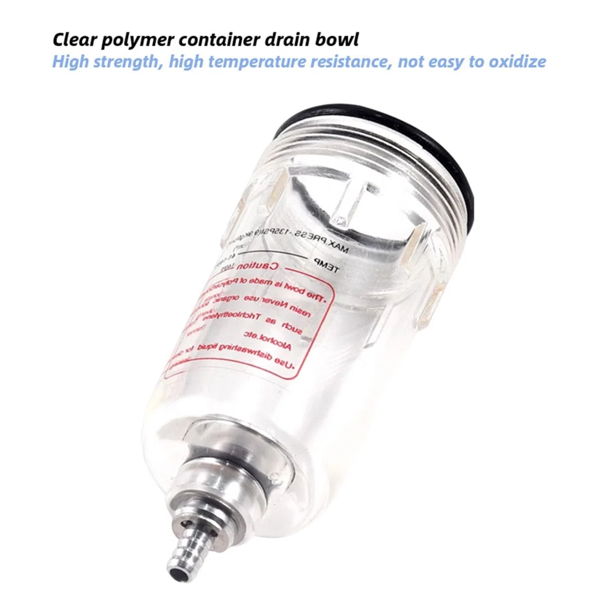 AFR2000 1/4 Icnh régulateur de pression d'air séparateur d'eau piège filtre aérographe compresseur soupape de surpression 1 pièces(PM20 SM20)