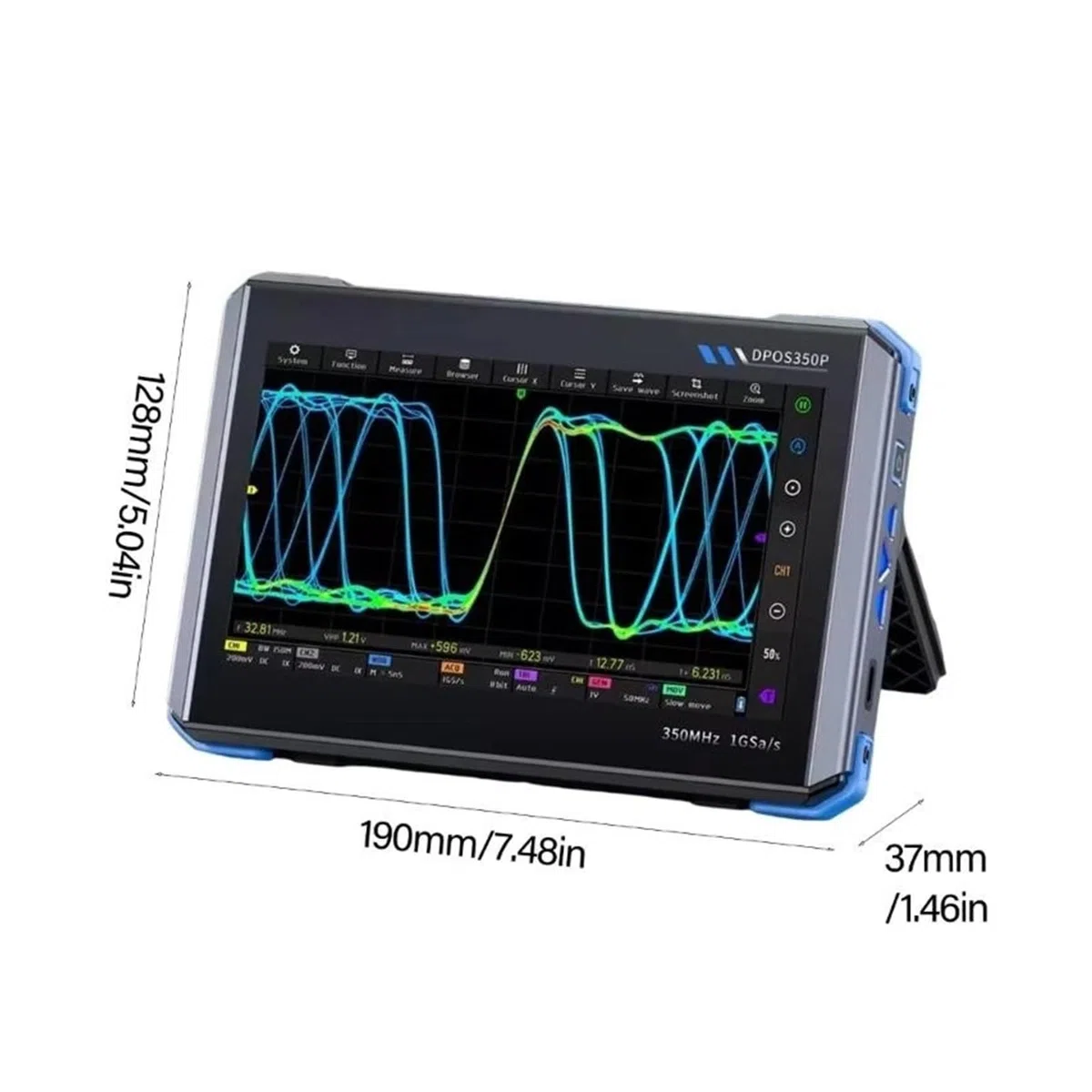 Oscilloscope Double Canal Hautes Performances 350MH/z for Analyses complexes